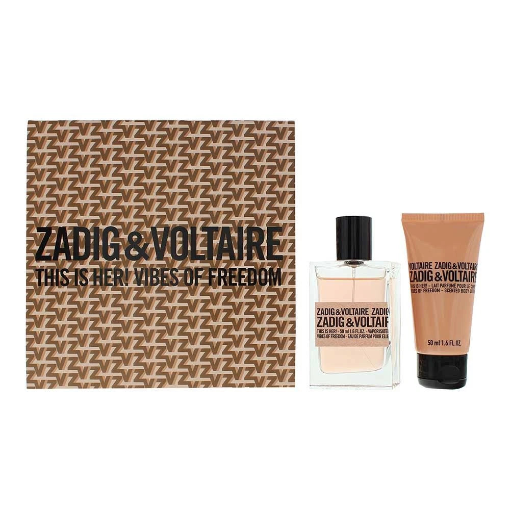 Z&V Vibes of Freedom EDP 50ML SPRAY/ Body Lotion 50ML