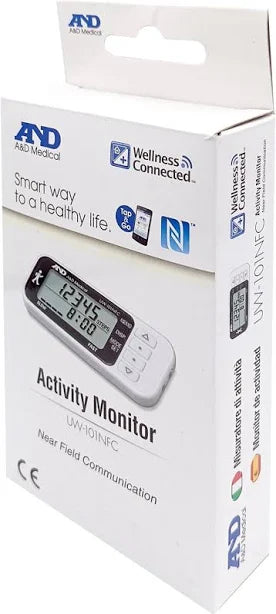 A&D:UW-101 Pedometer (pink)