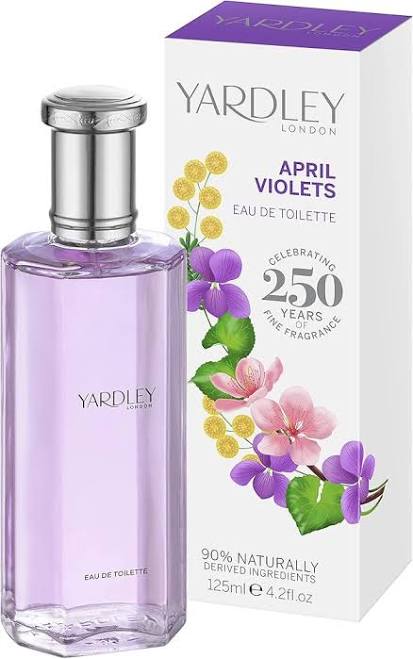 April Violets EDT 125ML Spray Yardley