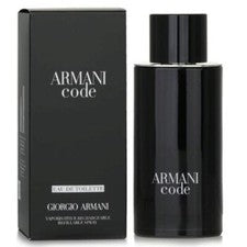 Armani Code EDT 125ML Refillable Spray