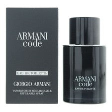 Armani Code EDT 50ML Refillable Spray
