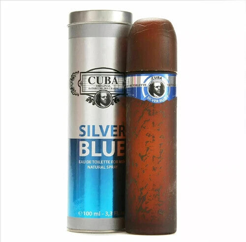 Cuba Silver Blue EDT 100ML Spray