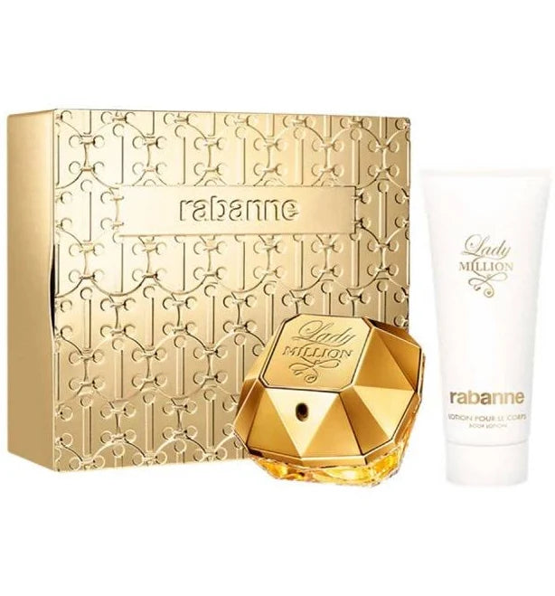 Lady Million 613656 EDP 80ML SP/ EDP 5ML / B.lotion 100ML