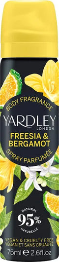 Freesia and Bergamot Body Spray 75ML