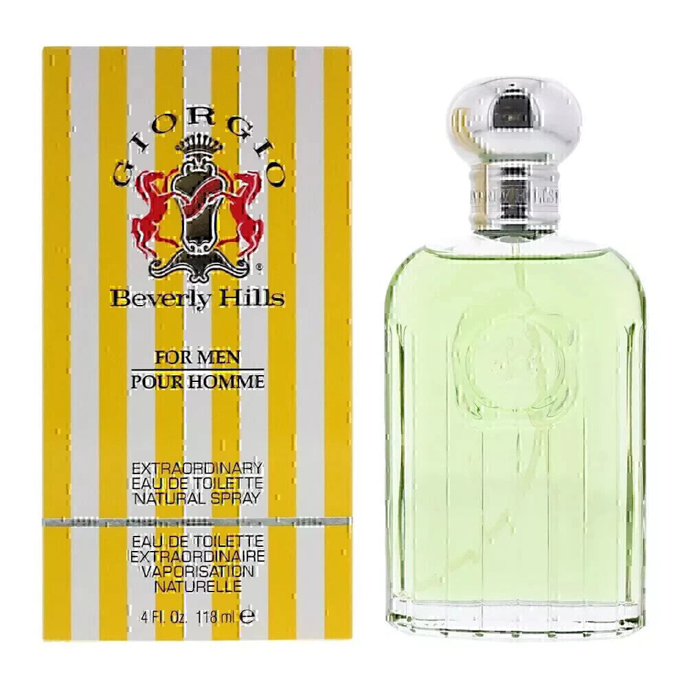 Giorgio Yellow Mens EDT 118ML Spray