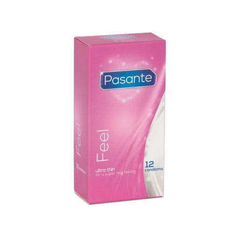 Pasante Feel Condoms- 12 Pack