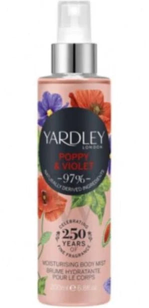Poppy & Violet Body Mist 200ML
