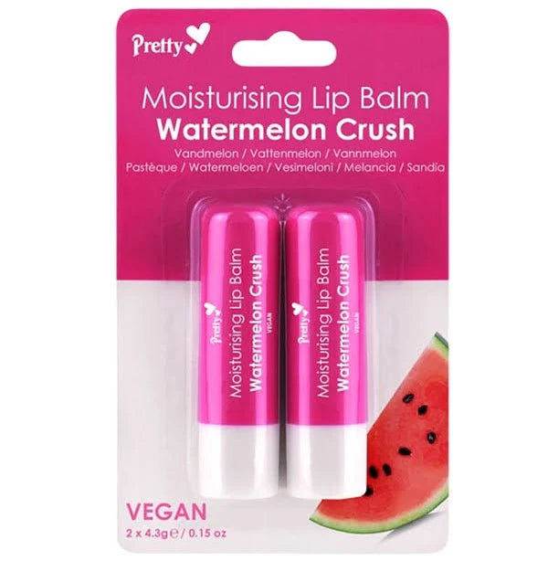 Pretty Watermelon Crush Twin Pack Lip Balm