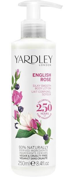 Rose Body Lotion 250ML Yardley