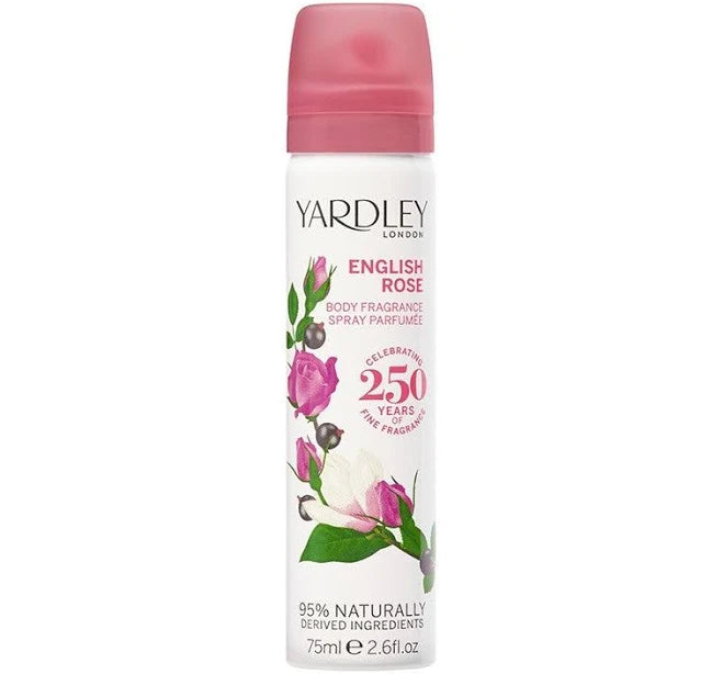 Rose Body Spray 75ML Yardley