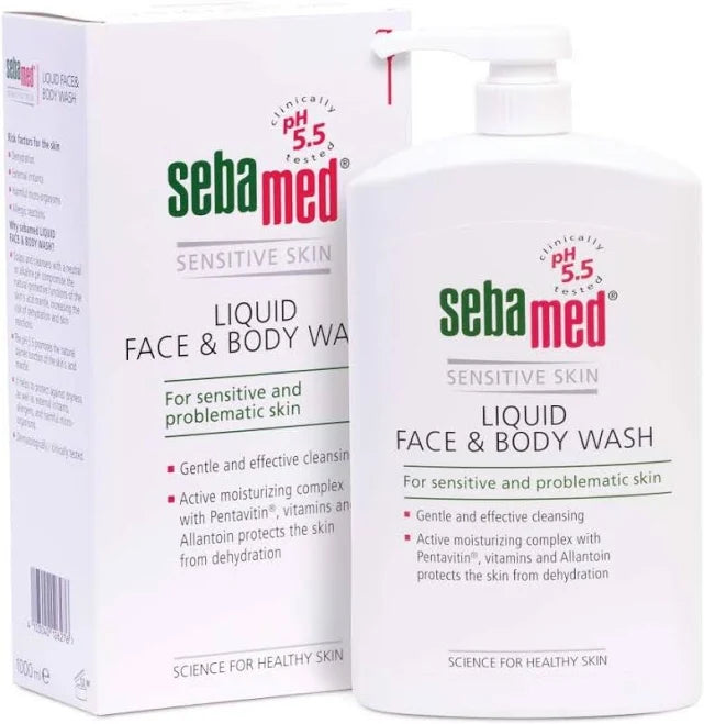 Sebamed Face & Body Wash 1L