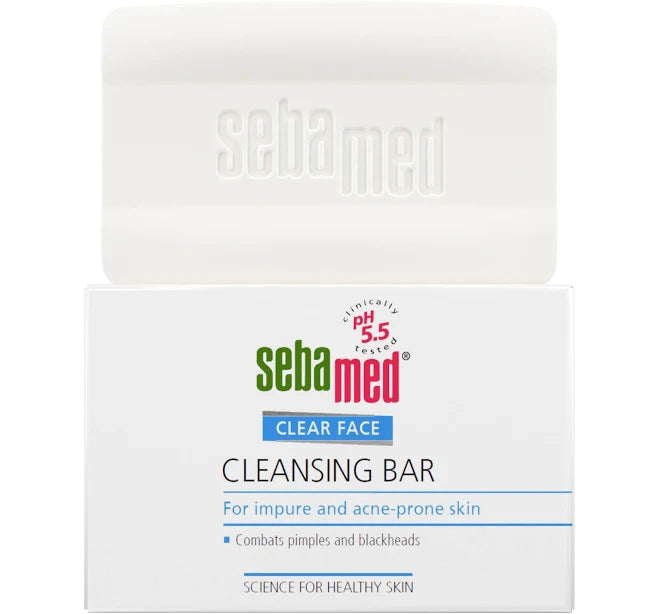 Sebamed Clear Face Cleansing Bar 100GM - Pack of 3