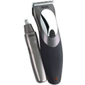 WAHL 9639-617:TITANIUM & Chrome Clip 'n' Rinse with Trimmer