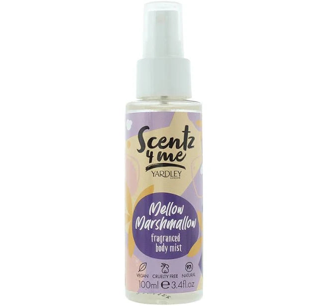 Yardley Scentz4me Mellow Marshmallow Mist 100ML