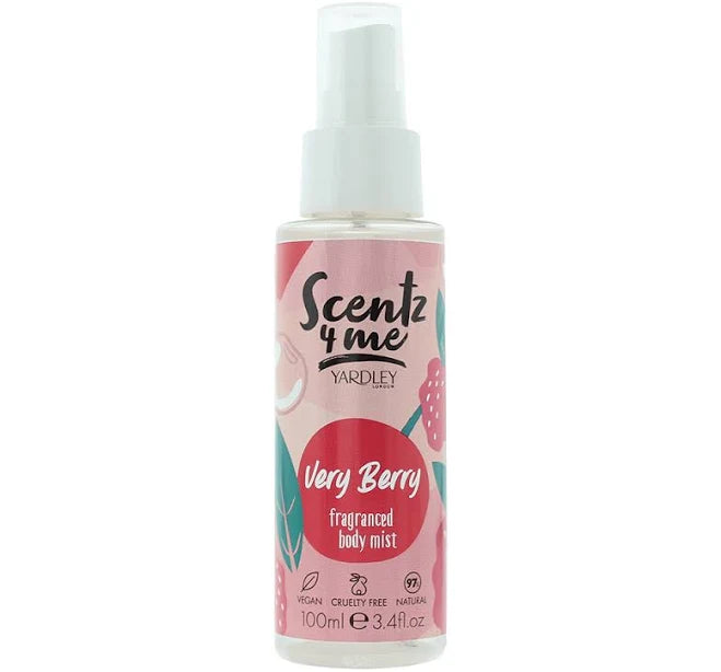 Yardley Scentz4me Very Berry Mist 100ML